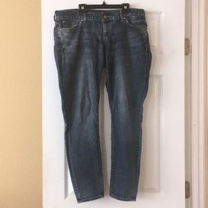 Express 10s low rise slim fit jeans
